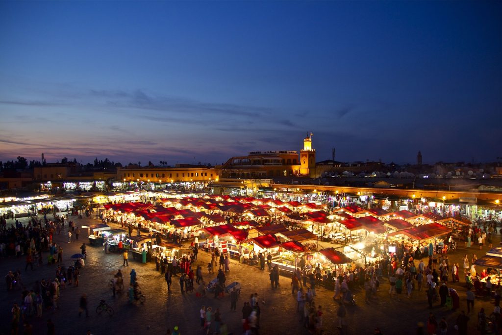 Marrakech é conhecida como a cidade vermelha